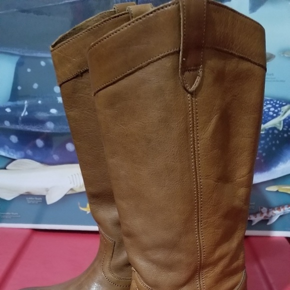 Frye Melissa Pull On Leather Boots size 7 - Picture 5 of 7